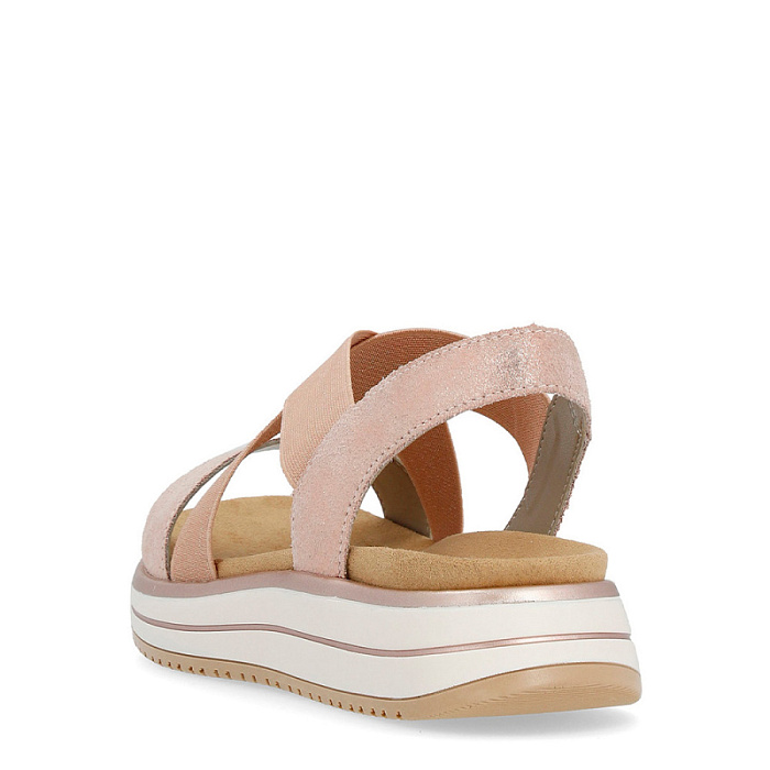 Женские сандалии REMONTE розовые, артикул D1J50-31