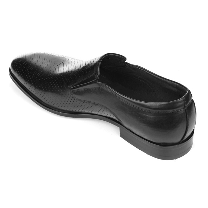 Мужские туфли basic BRUNO RENZONI  черные, артикул 5281B-790A