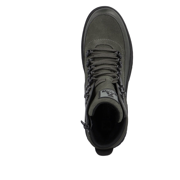 Женские берцы RIEKER зеленые, артикул W0370-54