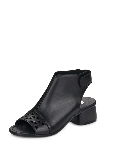 Женские босоножки  REMONTE черные, артикул R8772-00