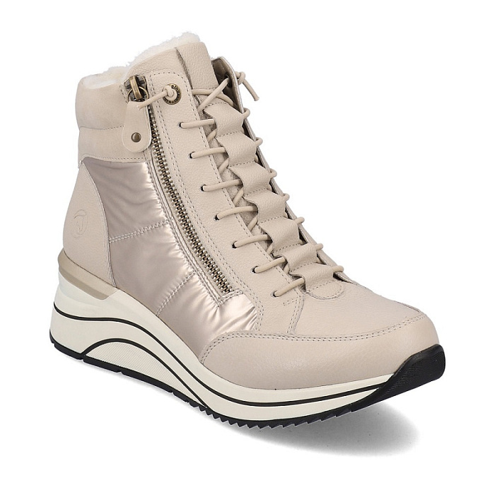 Женские ботинки basic REMONTE бежевые, артикул D0T72-60