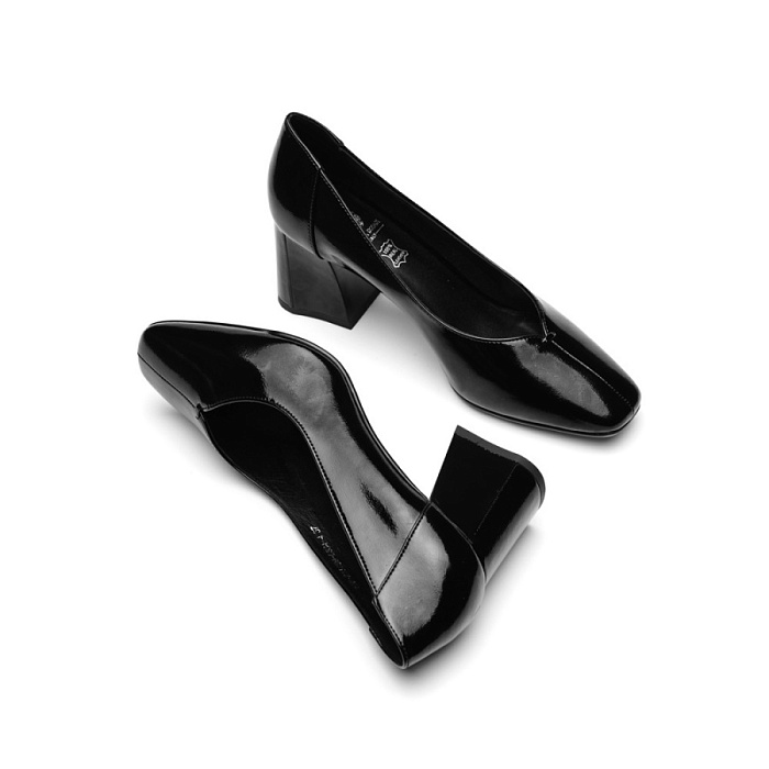 Женские туфли лодочки basic FEDERICA RODARI черные, артикул 17E-Z15099-L534-4