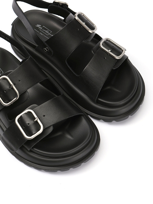 Женские сандалии SOFIA-ALEXANDRA черные, артикул SA20508-WK