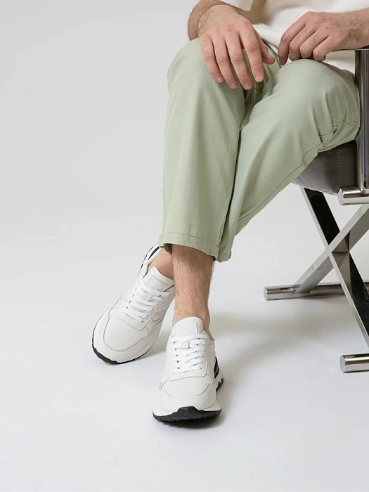 Мужские кроссовки BRUNO RENZONI  бежевые, артикул DQ58531-27