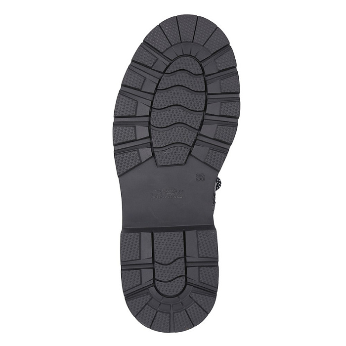 Женские ботинки basic Donna Daniella  черные, артикул VIC5-16_Z10896-R18-1_BLACK