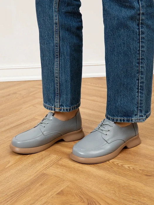 Женские туфли eObuv серые, артикул DB-S25-WML3-33-3
