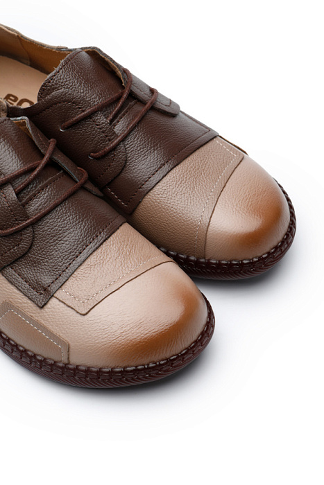 Женские туфли eObuv коричневые, артикул DB-S22-LM3-2211-30W1