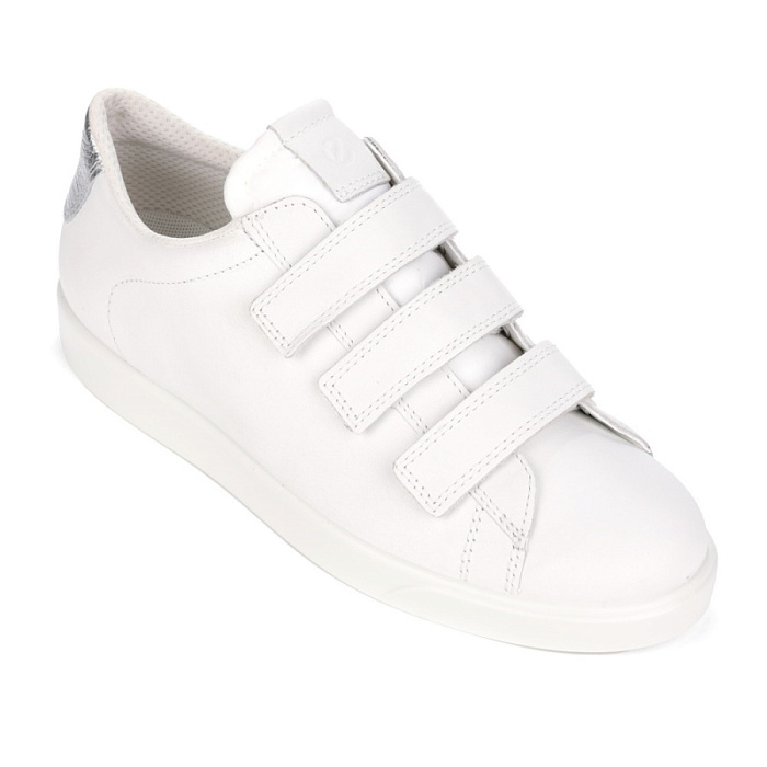 Женские кеды ECCO белые, артикул 212843/60727