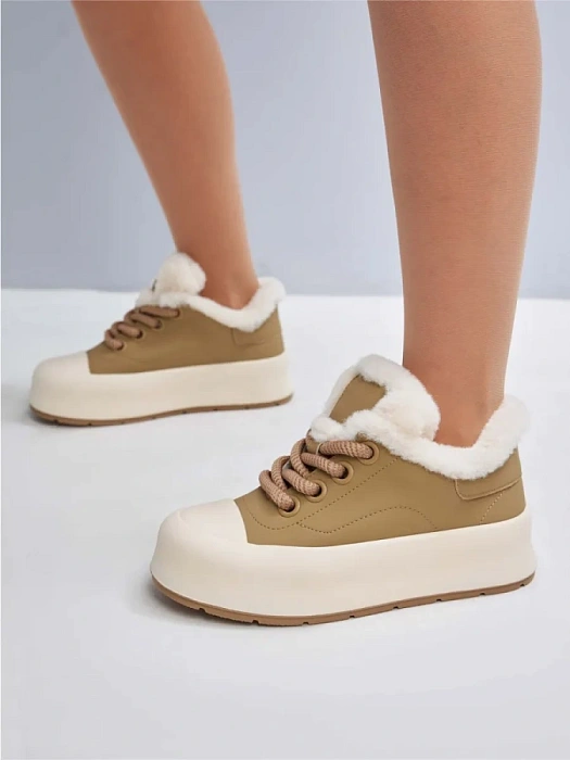 Женские ботинки FEDERICA RODARI хаки, артикул 24B537-032