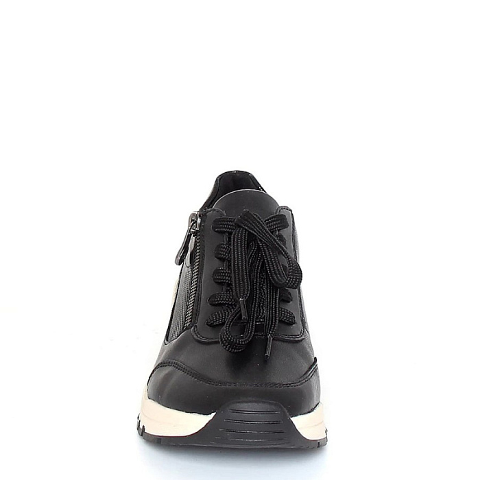 Женские кроссовки RIEKER черные, артикул M6613-00