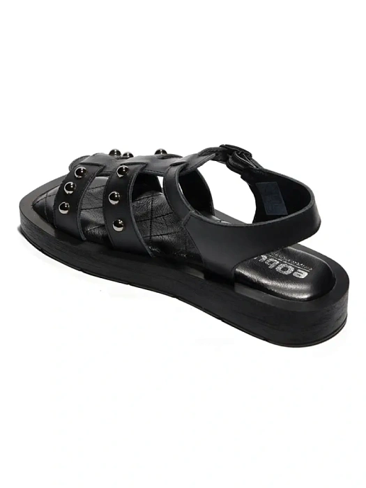 Женские сандалии eObuv черные, артикул 0482-4352-57