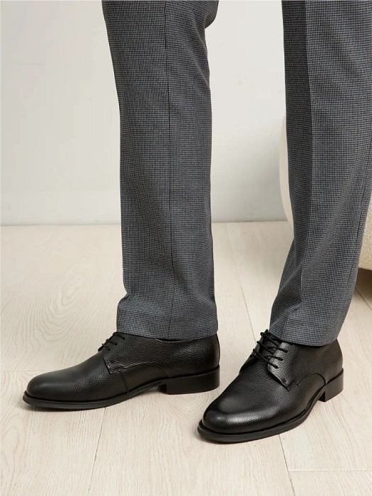 Мужские туфли BRUNO RENZONI  черные, артикул DF2265-101