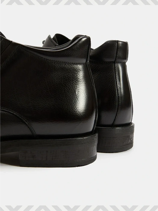 Мужские ботинки BRUNO RENZONI  черные, артикул H011-1