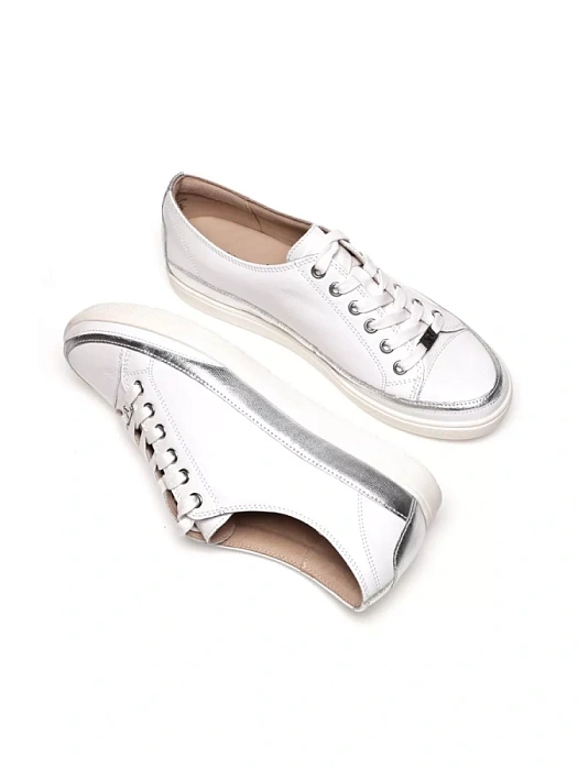 Женские кеды CAPRICE белые, артикул 9-23654-42-197