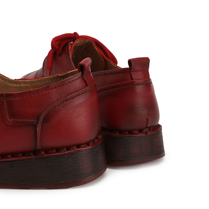 Женские туфли eObuv красные, артикул 906300-5