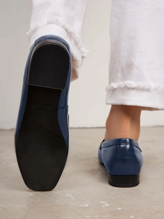 Женские туфли FEDERICA RODARI синие, артикул 4E-5136-202A-25W