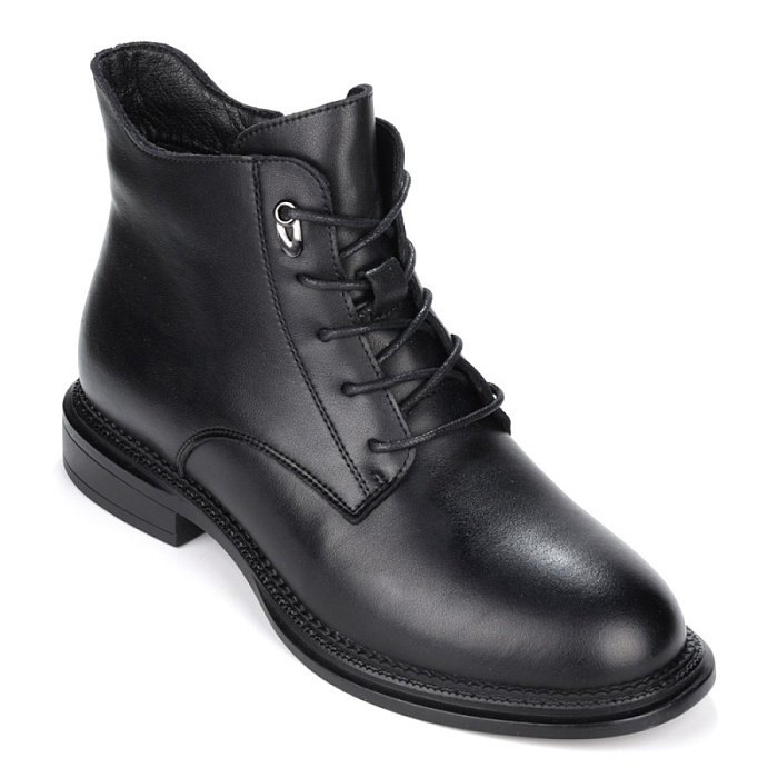 Женские ботинки basic eObuv черные, артикул DKH-22AW-LM2-1006-01