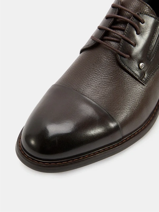 Мужские туфли BRUNO RENZONI  коричневые, артикул 24118-35-F199X