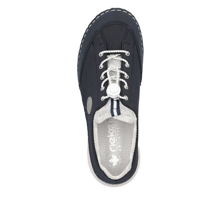 Женские туфли RIEKER синие, артикул 50958-14