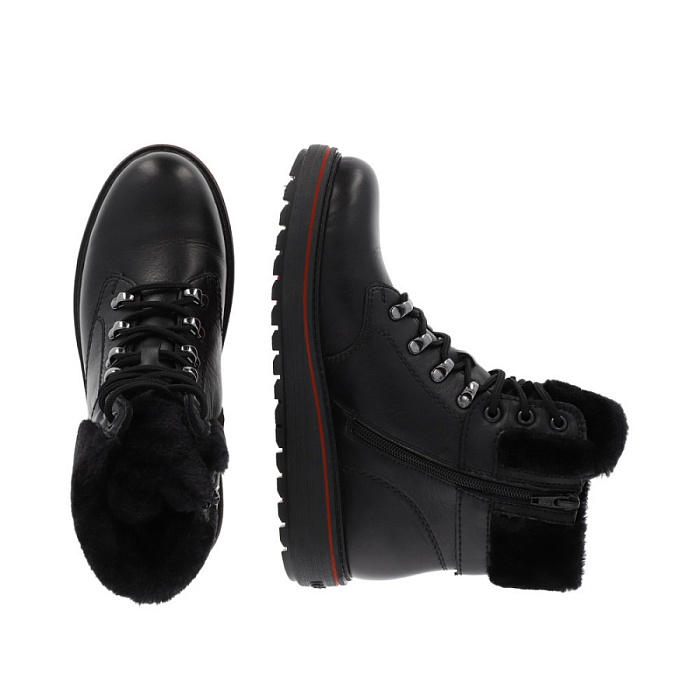 Женские ботинки basic REMONTE черные, артикул D0U70-01