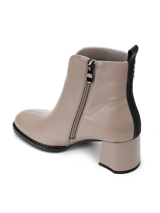 Женские ботильоны FEDERICA RODARI перламутровые, артикул 15EOB-K959D-1-1