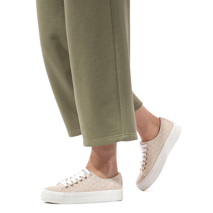 Женские кеды TAMARIS бежевые, артикул 1-1-23786-20-418