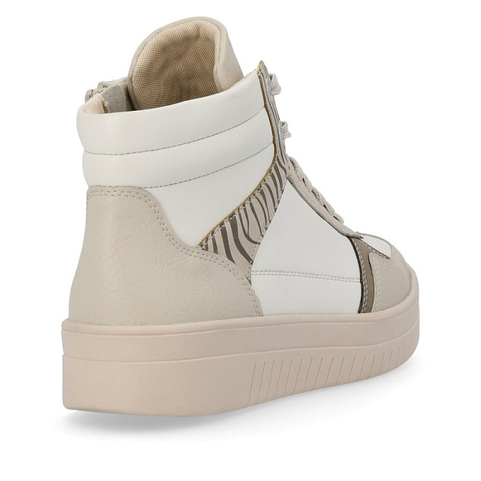 Женские ботинки REMONTE бежевые, артикул D0J71-80