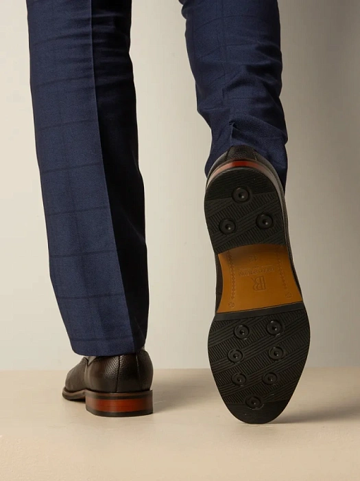 Мужские оксфорды BRUNO RENZONI  коричневые, артикул 5408A-910L