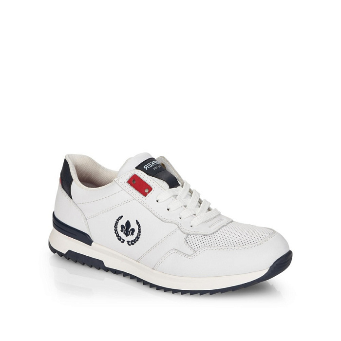 Мужские кроссовки RIEKER белые, артикул 16135-80