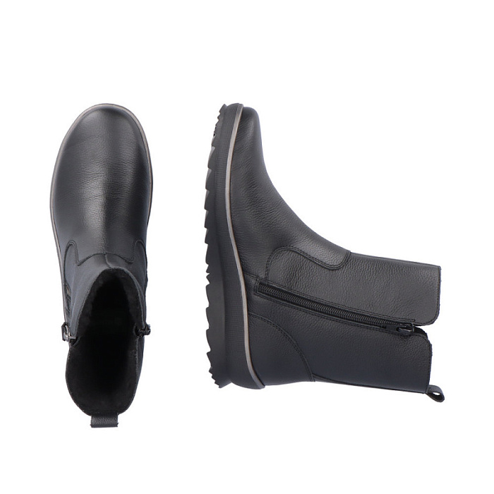 Женские полусапоги REMONTE черные, артикул R8482-01