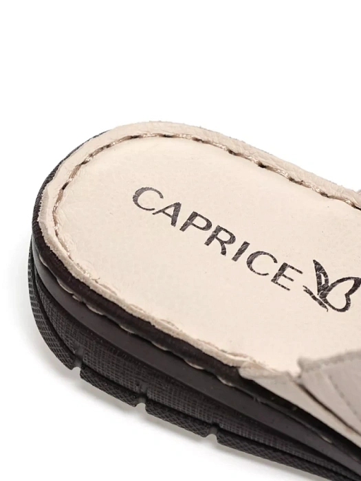 Женские сабо CAPRICE бежевые, артикул 9-27206-42-402
