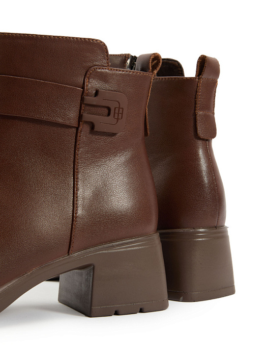 Женские ботинки eObuv коричневые, артикул DY25030716B