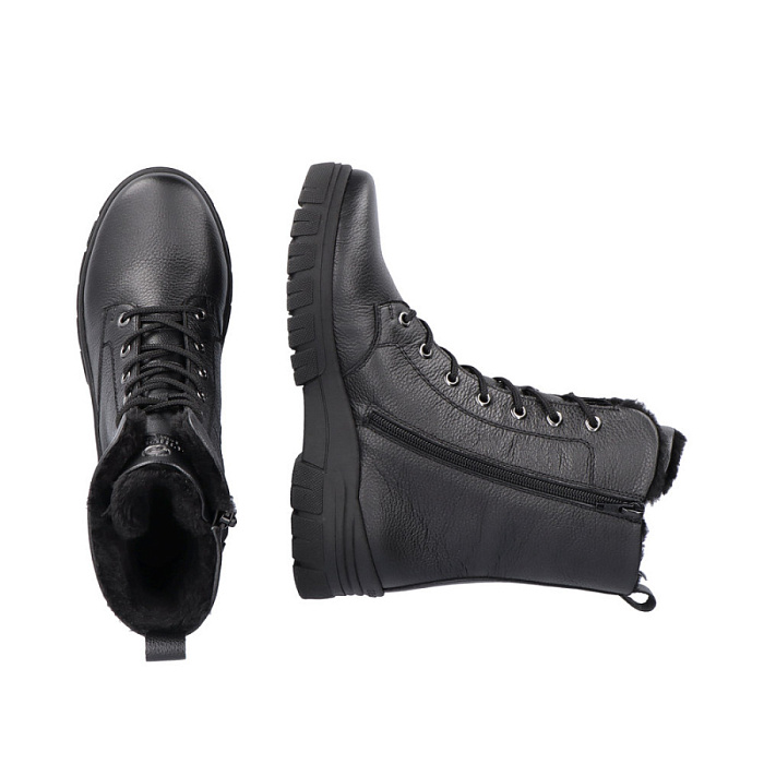 Женские ботинки basic REMONTE черные, артикул D0E72-01