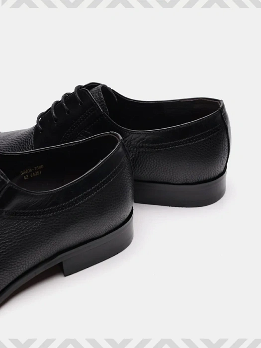 Мужские туфли basic BRUNO RENZONI  черные, артикул 5240A-758B