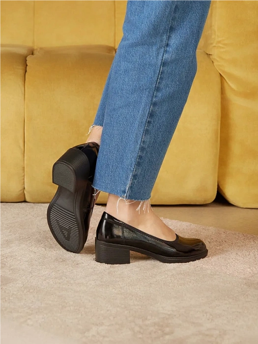 Женские туфли eObuv черные, артикул 32R9-24-501