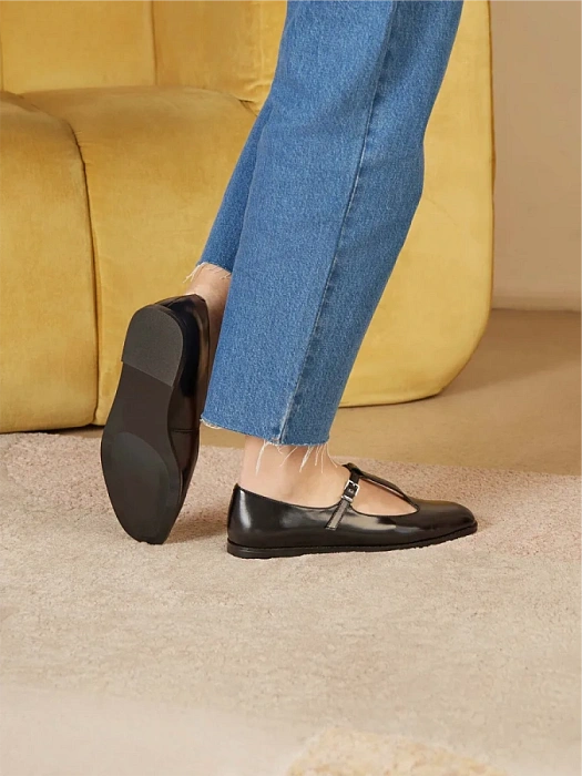 Женские туфли SOFIA-ALEXANDRA черные, артикул 38E-B149-25W