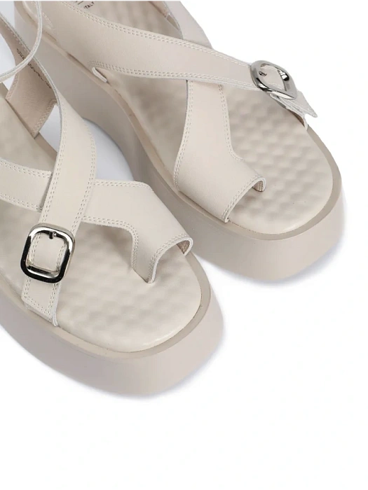 Женские босоножки  SOFIA-ALEXANDRA серые, артикул SA20550-WL