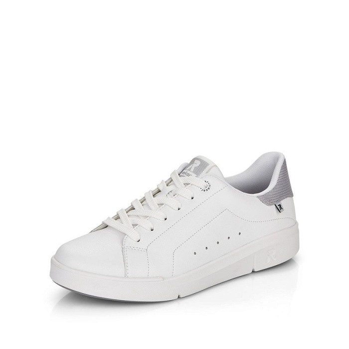 Женские кеды RIEKER белые, артикул 41902-80