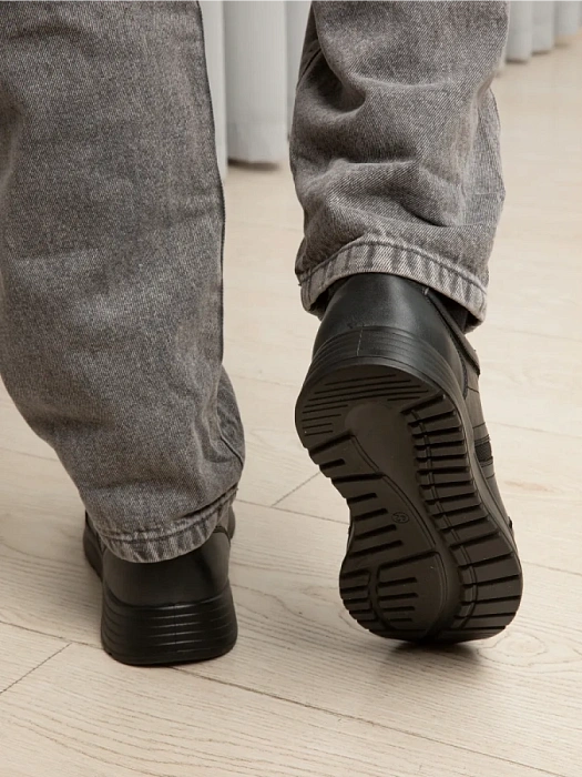 Мужские кроссовки BRUNO RENZONI  черные, артикул DSHD-DM001