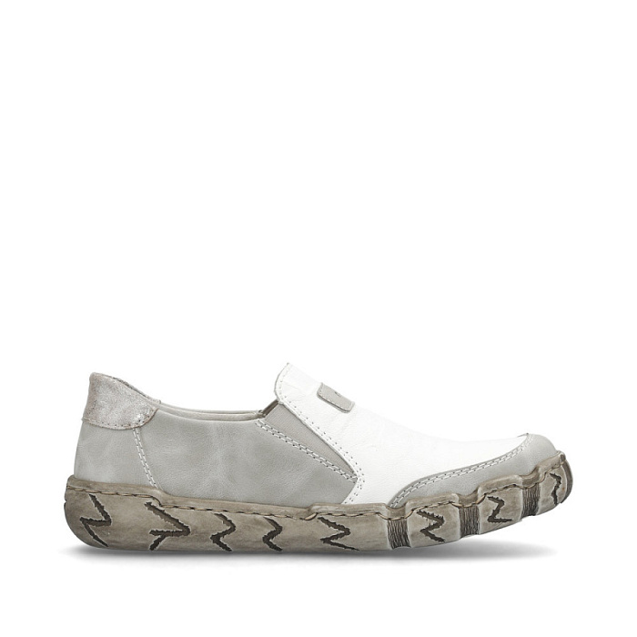 Женские слипоны RIEKER серые, артикул L0359-80