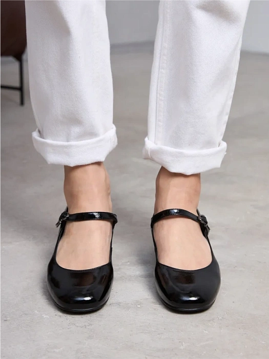 Женские туфли SOFIA-ALEXANDRA черные, артикул 38E-HF1391-25W