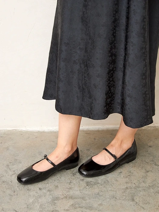 Женские мери джейн SOFIA-ALEXANDRA черные, артикул 38E-HF1011-A