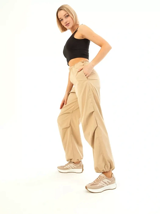 Женские кроссовки MARCO TOZZI бежевые, артикул 2-23748-42-435