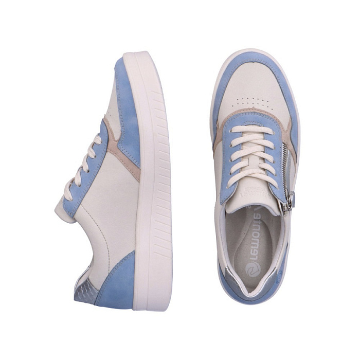 Женские кеды REMONTE белые, артикул D0J01-82