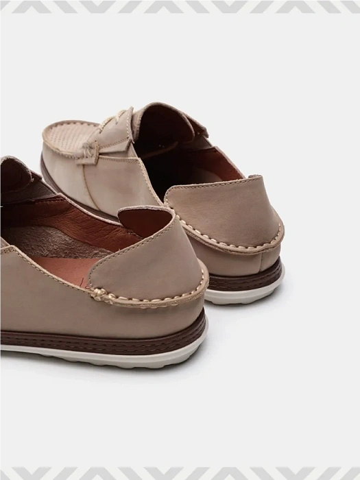 Мужские туфли BRUNO RENZONI  бежевые, артикул MC1204BB-9A