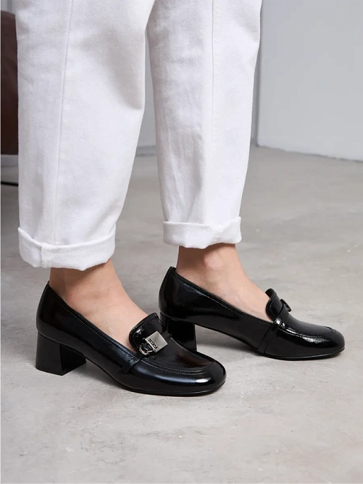 Женские туфли SOFIA-ALEXANDRA черные, артикул 38E-HF1386-B1539D1-25W