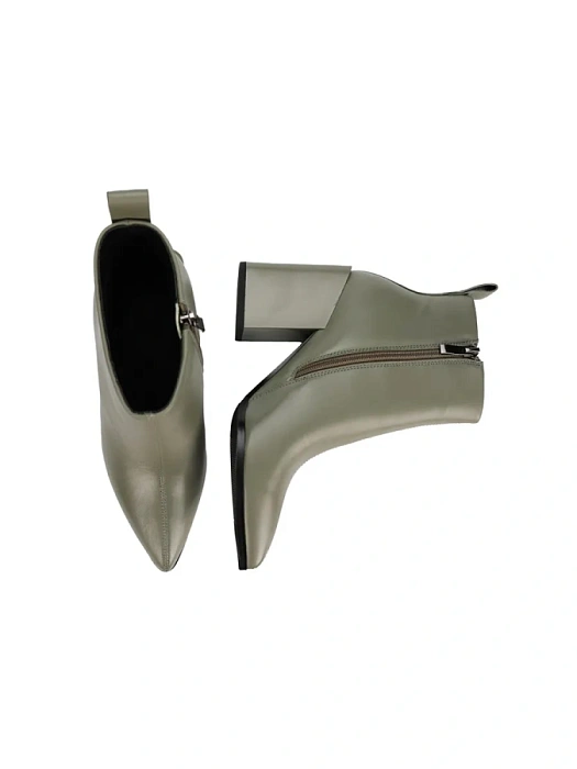 Женские ботильоны FEDERICA RODARI зеленые, артикул 7EOB-FH1502-4-971-M564