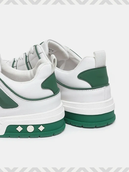 Мужские кеды BRUNO RENZONI  белые, артикул HS32096T-4