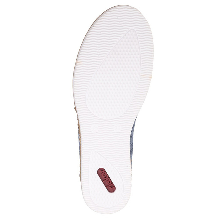 Женские слипоны RIEKER синие, артикул L7873-12