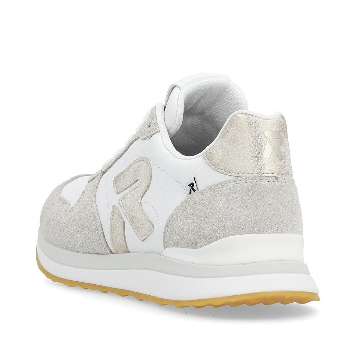 Женские кроссовки RIEKER белые, артикул 42501-81